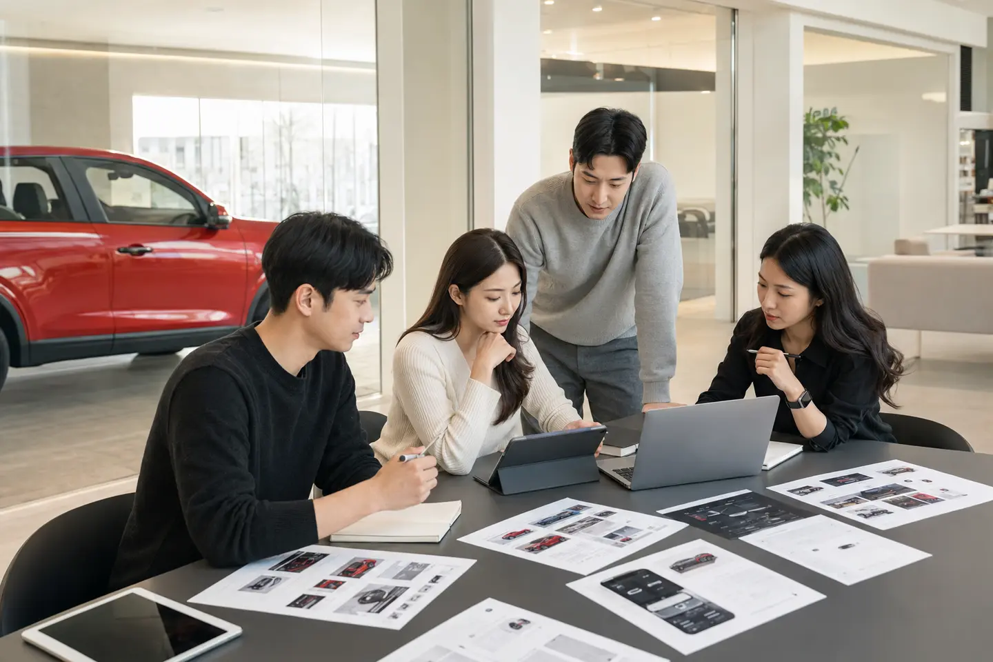Hi Car Match team collaboration
