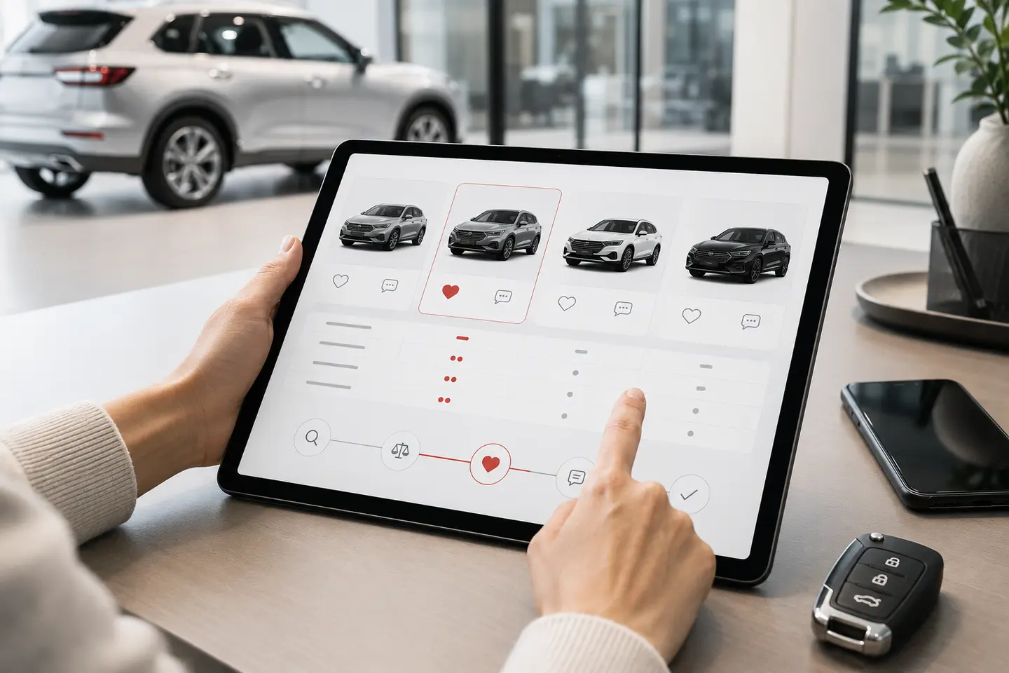 Vehicle search and brokerage process
